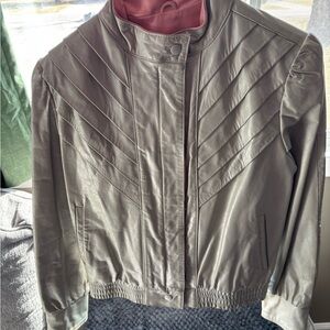 Vintage woman’s leather jacket